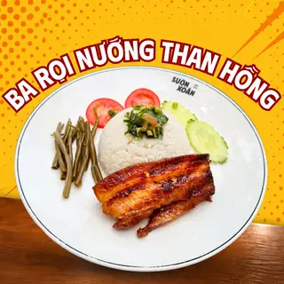Hình ảnh Cơm Tấm Ba Rọi Nướng Than Hồng