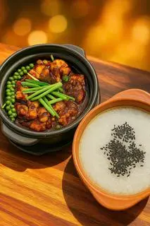 Hình ảnh Cháo ếch 3 con