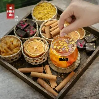 Hình ảnh Trà Cam Quế Thảo Mộc