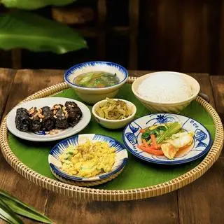 Hình ảnh Set Cơm Chả Lá Lốt