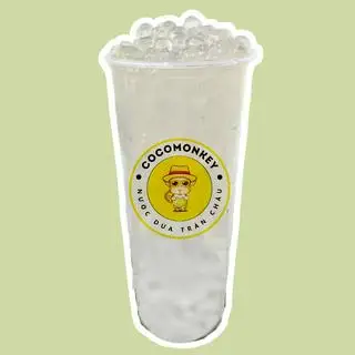 Hình ảnh Nước dừa trân châu trắng + trân châu dừa (500ml)