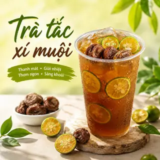 Hình ảnh Trà Trà Tắc Xí Muội - Ly 700ml