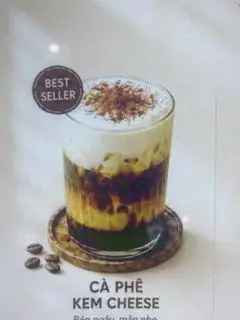 Hình ảnh cafe kem cheese