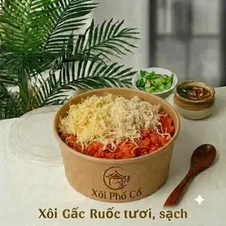 Hình ảnh Xôi Gấc Ruốc tươi, sạch