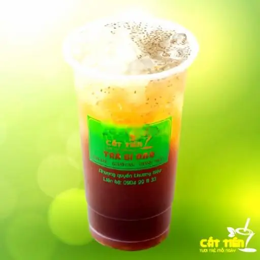 Hình ảnh Trà bí đao hạt chia nha đam