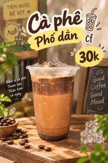 Hình ảnh cà phê phố dằn cf