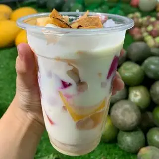 Hình ảnh COMBO 2 CỐC HOA QUẢ DẦM SỮA CHUA
