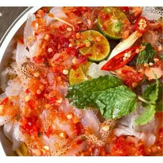 Hình ảnh ComBo Hộp Sứa Sốt Thái & Hộp Sứa Mắm Cà Pháo( Tặng Ly Trà Tắc ) 
