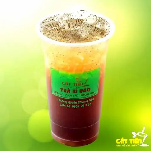 Hình ảnh Trà bí đao hạt chia