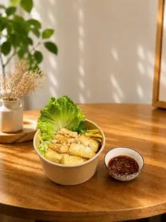 Hình ảnh Bún nước tương đậu hũ