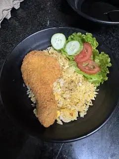 Hình ảnh Cơm đùi gà rán