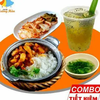 Hình ảnh Combo 01  CT 1 Mặt Cháy Mắm Tép và 01 trà sâm dứa nha đam hạt é