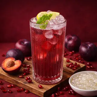 Hình ảnh  Trà hồng mận Vũ nương