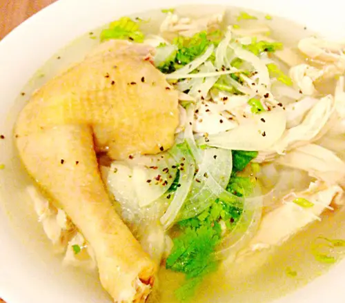Hình ảnh Phở đùi gà nhỏ