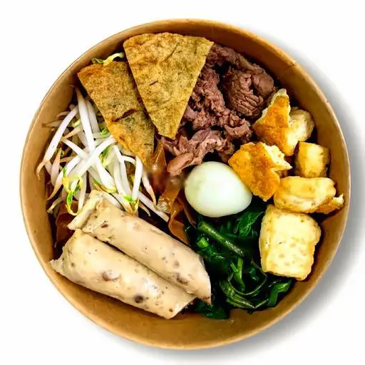 Hình ảnh Bánh đa trộn thập cẩm