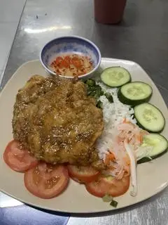 Hình ảnh Cơm sườn rim mặn 