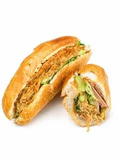 Hình ảnh Bánh mì thập cẩm sốt bơ cốm