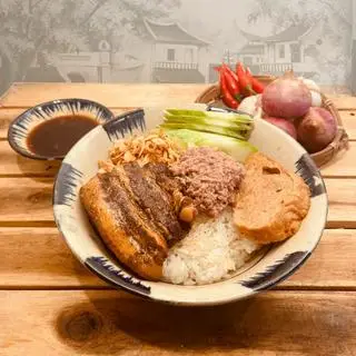 Hình ảnh Xôi thịt - chả - pate