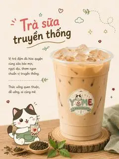 Hình ảnh Trà sữa truyền thống