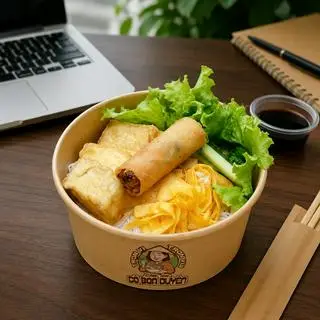 Hình ảnh Bún Nước Tương + Chả Ram Tôm Đất