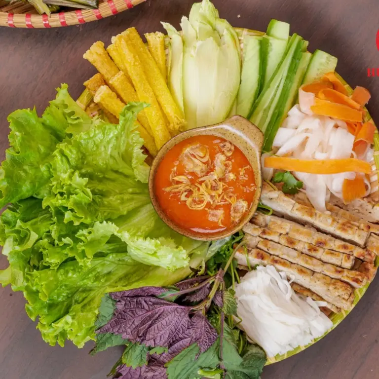 Hình ảnh Nem Nướng Nha Trang 2 Người + 2 Ly Trà Tắc