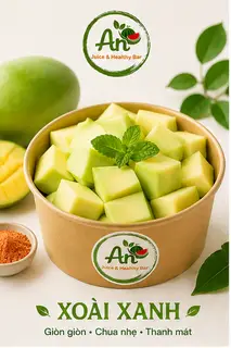 Hình ảnh Xoài Tứ Quý cắt sẵn - Hộp 500gram