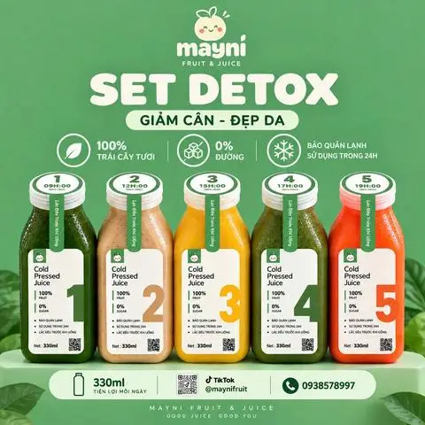 Hình ảnh SET DETOX 1 DAY
