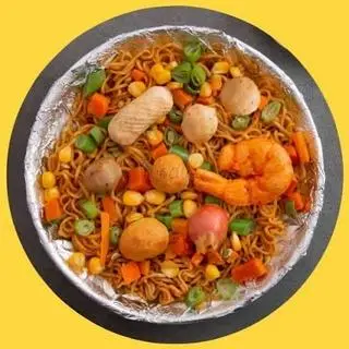 Hình ảnh Mì + xúc xích đức 