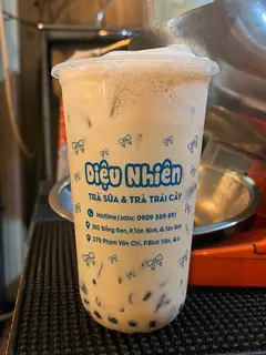 Hình ảnh Ô long đào sữa