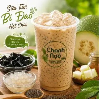 Hình ảnh Sữa tươi bí đao hạt chia size L