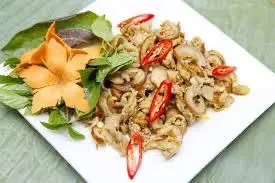 Hình ảnh Heo rừng xào sả ớt