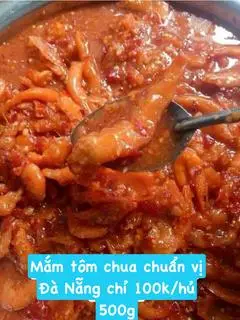 Hình ảnh Mắm tôm chua chuẩn vị Đà Nẵng hủ 500g