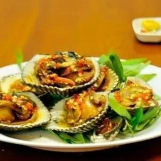 Hình ảnh sò lông nướng mỡ hành