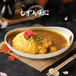 Hình ảnh Cơm curry Nhật phủ trứng / 牛すじオムライスカレー