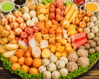 Hình ảnh viên chiên thập cẩm 