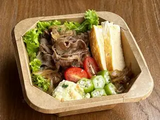 Hình ảnh CƠM THỊT BÒ XÀO KIỂU NHẬT