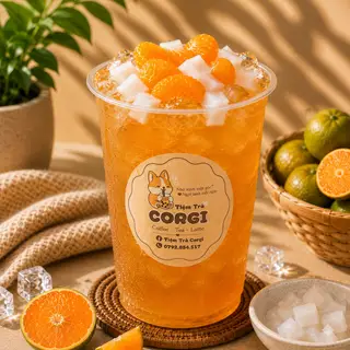 Hình ảnh Trà Quýt Thạch Dừa L
