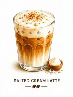 Hình ảnh Latte Kem Muối/ Salted Cream Latte