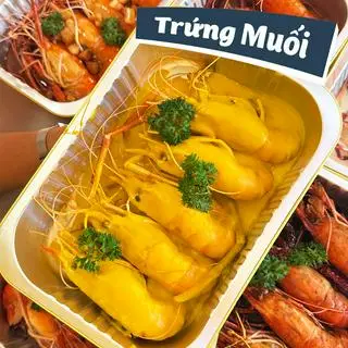 Hình ảnh Tôm Càng Sen Sốt Trứng Muối
