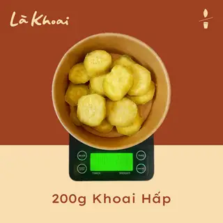Hình ảnh 200g Khoai Lang hấp 180 kcal - Steamed sweet potatoes - Khoai lang luộc