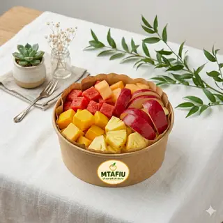 Hình ảnh Box Hoa Quả Mix 5 Loại 750ml: NGỌT NGÀO Tươi Mát 