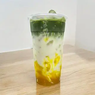 Hình ảnh Matcha latte xoài