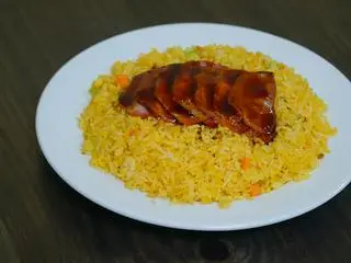 Hình ảnh Cơm rang xá xíu - Char siu fried rice