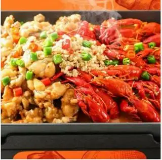 Hình ảnh 蒜香龙虾蛙- Ếch tôm sốt tỏi Frog & Crawfish in Garlic Sauce