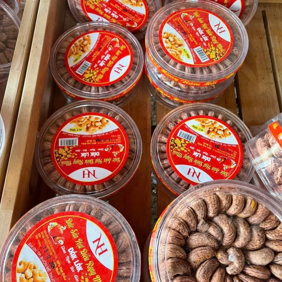 Hình ảnh 1hộp hạt điều rang muối
