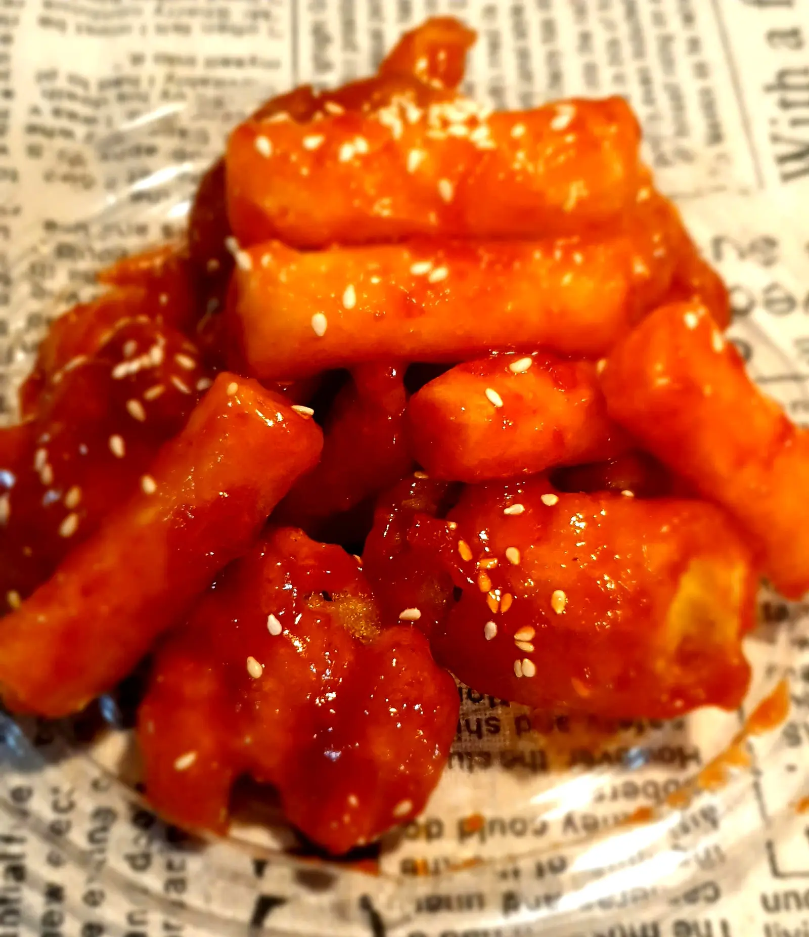 Hình ảnh Gà tokbokki sốt Hàn