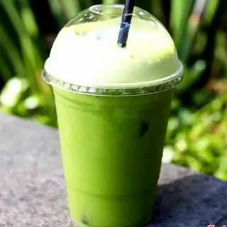 Hình ảnh Trà sữa Thái xanh không topping