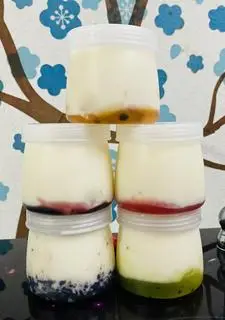 Hình ảnh Set 10 hủ sữa chua mix vị trái cây
