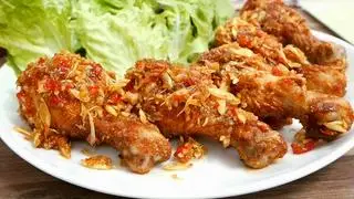 Hình ảnh Cơm Đùi gà chiên nước mắm