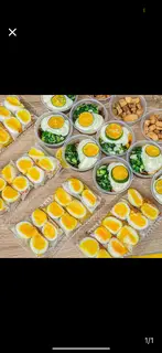 Hình ảnh Bánh tráng cuốn trứng- tóp mỡ
